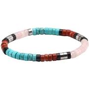 Bracelets Sixtystones Bracelet Perles Heishi Turquoise-XS-14cm