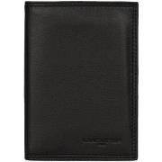 Portefeuille LANCASTER Portefeuille en cuir ref_25387 Noir 11*15*1.5 c...