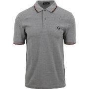 T-shirt Fred Perry Polo M3600 Gris Moyen