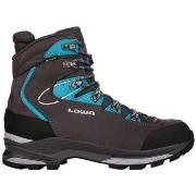 Chaussures Lowa Chassures Mauria Evo GTX Femme Anthracite/Turquoise