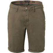 Pantalon No Excess Short Chino Stretch Vert