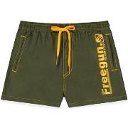 Maillots de bain enfant Freegun Boardshort court garçon avec ceinture ...