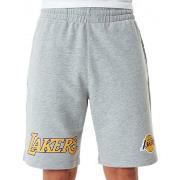 Short New-Era Short homme Lakers gris 60357045 - XXS