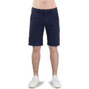 Jeans 40weft Short Sergentbe Bleu