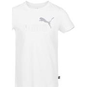 T-shirt enfant Puma TEE SHIRT G ESS+ MAID - WHITE - 152