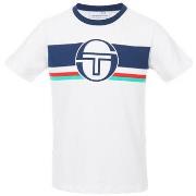 T-shirt enfant Sergio Tacchini TEE SHIRT FOUNTAIN - NAVY/PEACOCK GREEN...
