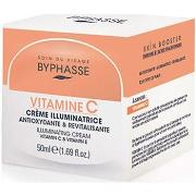 Hydratants &amp; nourrissants Byphasse Vitamina C Crema Iluminadora