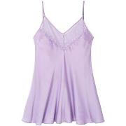 Pyjamas / Chemises de nuit Pomm'poire Nuisette violet Lilas