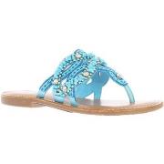 Sandales Woz Lejade Sandales Femme Turquoise