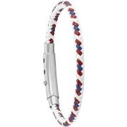 Bracelets Jourdan Bracelet homme Dixon bleu blanc rouge