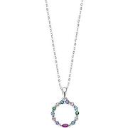 Collier Lotus Collier Silver multicolore