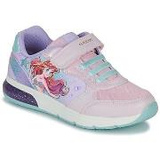 Baskets basses enfant Geox J SPACECLUB GIRL A