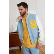 Blouson Redskins CLAN MUSTER SKY BLUE / WHITE