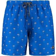 Maillots de bain Shiwi Short de Bain Palmiers Bleu