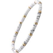 Bracelets Sixtystones Bracelet Perles Heishi 4 Mm Turquoise -Large-20c...