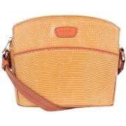 Sac Bandouliere Hexagona Sac porte travers Ref 51090 Ocre 21*17*10 cm