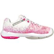 Chaussures Babolat Chaussures Padel Sensa Femme White/Pink Peacock