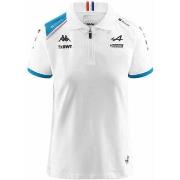 T-shirt Kappa Polo Acrew BWT Alpine F1 Team 2023 Blanc