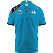 T-shirt Kappa Polo Acrem BWT Alpine F1 Team 2023 Bleu