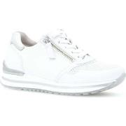 Baskets basses Gabor weiss, silber(perf) casual closed sport shoe