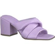 Mules Marco Tozzi purple elegant open mules