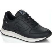 Baskets basses Rieker black casual closed sport shoe