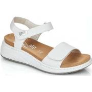 Sandales Rieker white casual open sandals
