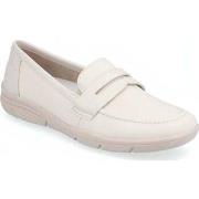 Mocassins Rieker beige casual closed loafers