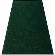 Tapis Rugsx Tapis SOFTY plaine couleur unie forest vert 60x100 cm