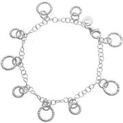 Bracelets Orusbijoux Bracelet En Argent Avec Pampilles Cercles