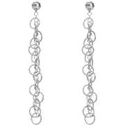 Boucles oreilles Orusbijoux Boucles D'oreilles Argent Cercles Multiple...