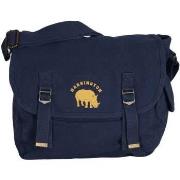 Sac Harrington Sac musette marine en canvas