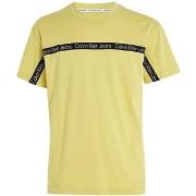 T-shirt Calvin Klein Jeans T shirt homme Ref 60273 KCQ Jaune