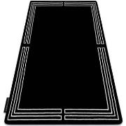 Tapis Rugsx Tapis HAMPTON Chick cadre noir 80x150 cm