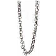 Collier Orusbijoux Chaine Homme Rock Massive Big Fantaisie Argent