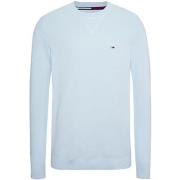 Sweat-shirt Tommy Jeans Pull homme Ref 60216 CYO Bleu ciel