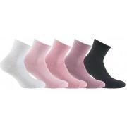 Chaussettes enfant Kindy Lot de 5 paires de socquettes camaïeux en cot...