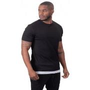 Debardeur Uniplay Tee shirt homme Oversize noir UY946