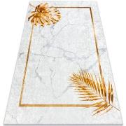 Tapis Rugsx Tapis lavable MIRO 51518.806 Feuilles, cadre antid 80x150 ...