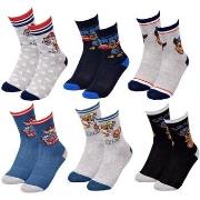 Chaussettes enfant Pat Patrouille Pack de 6 Paires 6847