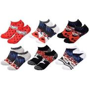 Chaussettes enfant Miraculous Pack de 6 Paires SNEAKER 3247