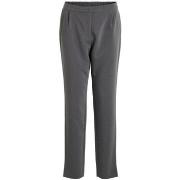 Pantalon Vila Piper Pants - Dark Grey Melange