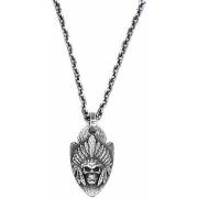 Collier Orusbijoux Collier Argent Scalp Indien