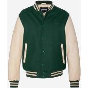 Veste Schott LC8705 GREEN/BEIGE