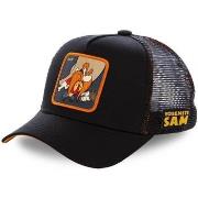 Casquette Capslab Casquette trucker Looney Tunes Sam le pirate noir