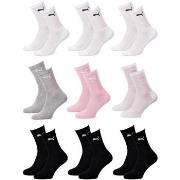 Chaussettes enfant Puma Pack de 9 Paires CREW JUNIOR GIRL