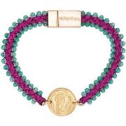 Bracelets Hipanema Bracelet Conquistador fuschia S