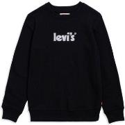 Sweat-shirt enfant Levis 9EH066 POSTER LOGO-023 BLACK