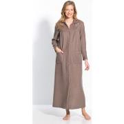 Pyjamas / Chemises de nuit Daxon by - Robe de chambre courtelle col Cl...