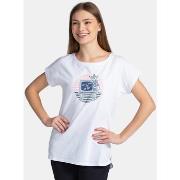 T-shirt Kilpi T-shirt en coton pour femme NELLIM-W